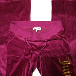 Juicy couture velour trackpants